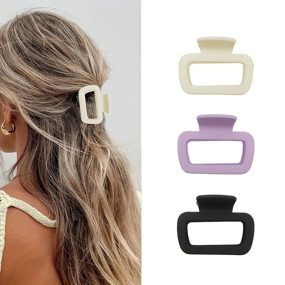Pinces à Cheveux En Forme De Cœur - Acétate Antidérapant - Mini Barrettes Pour Cheveux Fins - Femme