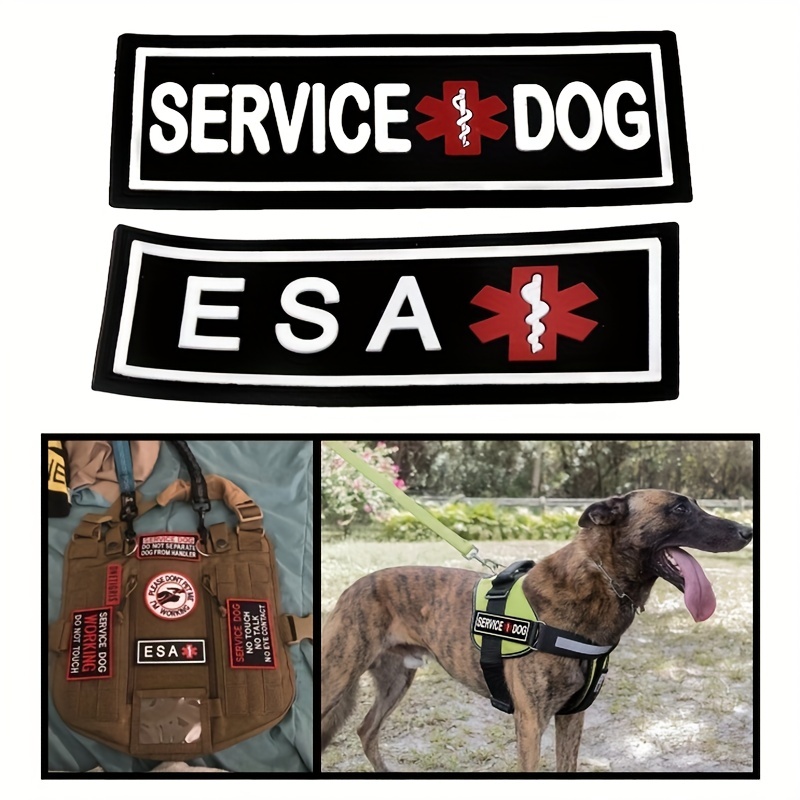 Service Dog Patches Tactical Dog For Harness Patches - Temu