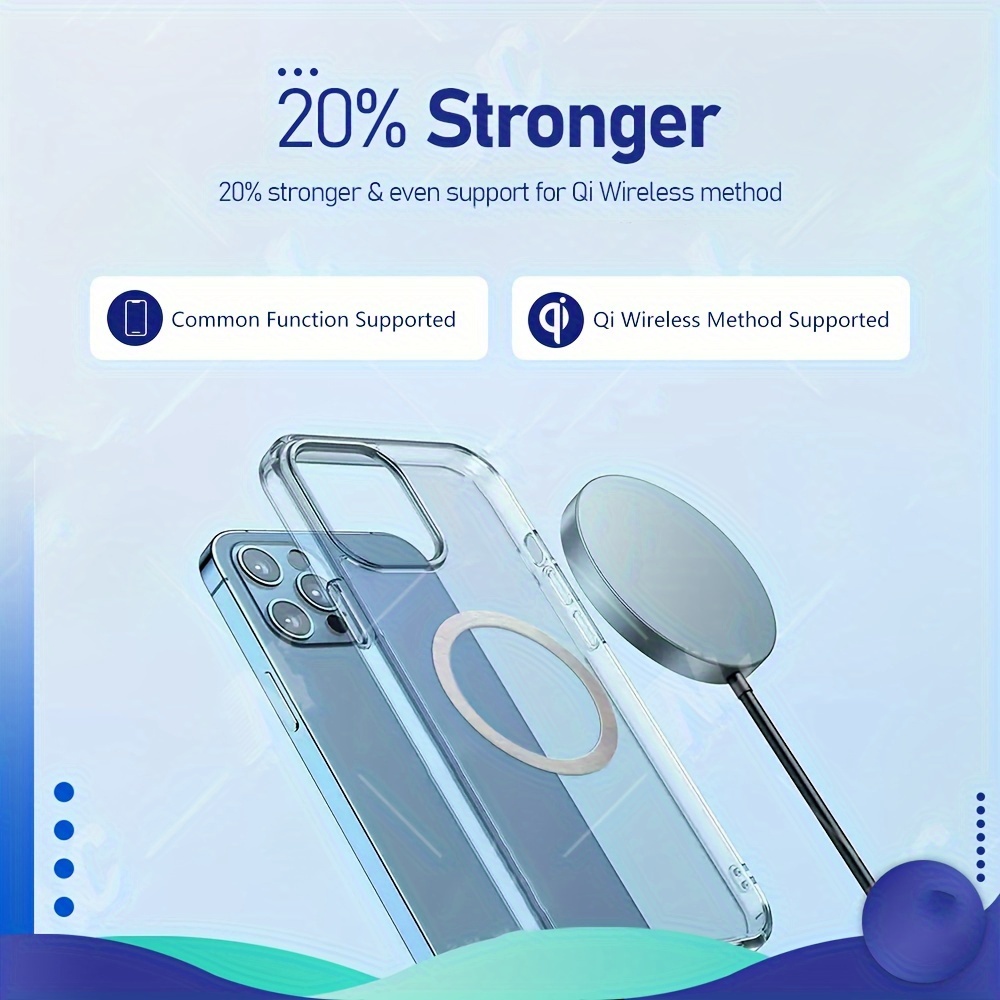 Universal Magnetic Sticker for Wireless Charging Devices