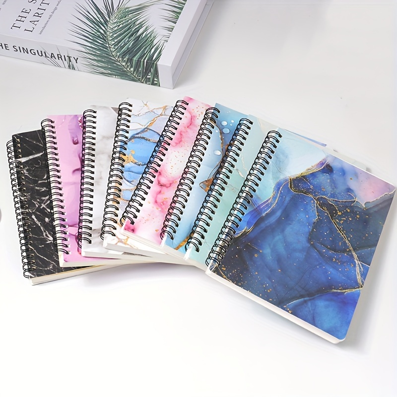 Aesthetic Spiral Notebook Journals For Women Hardcover - Temu
