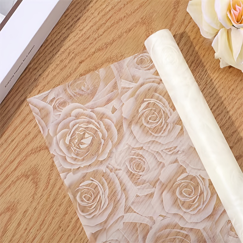 Packing Flower Wrapping Paper, Packing Paper Rose Flowers