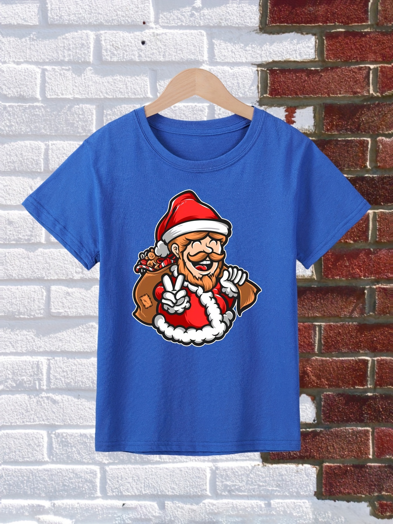 kids santa shirts