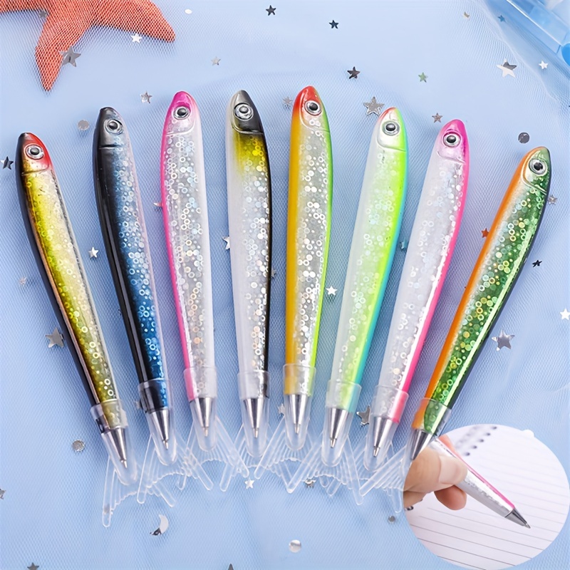 

1pc New Special Creative Fish Ballpoint Pen Ocean Signature For Stationery School Office Supply Writing Pen
