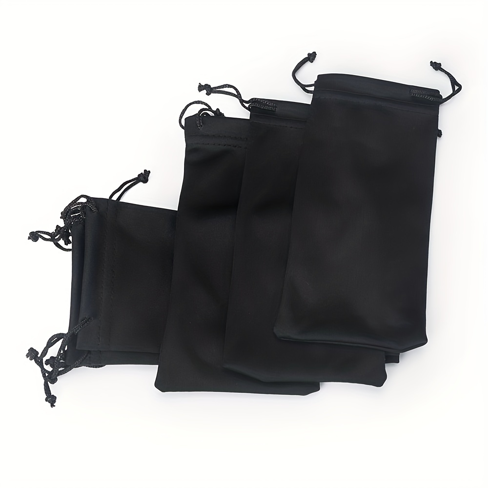 10pcs Drawstring Pouches for Sunglasses and Jewelry Displays