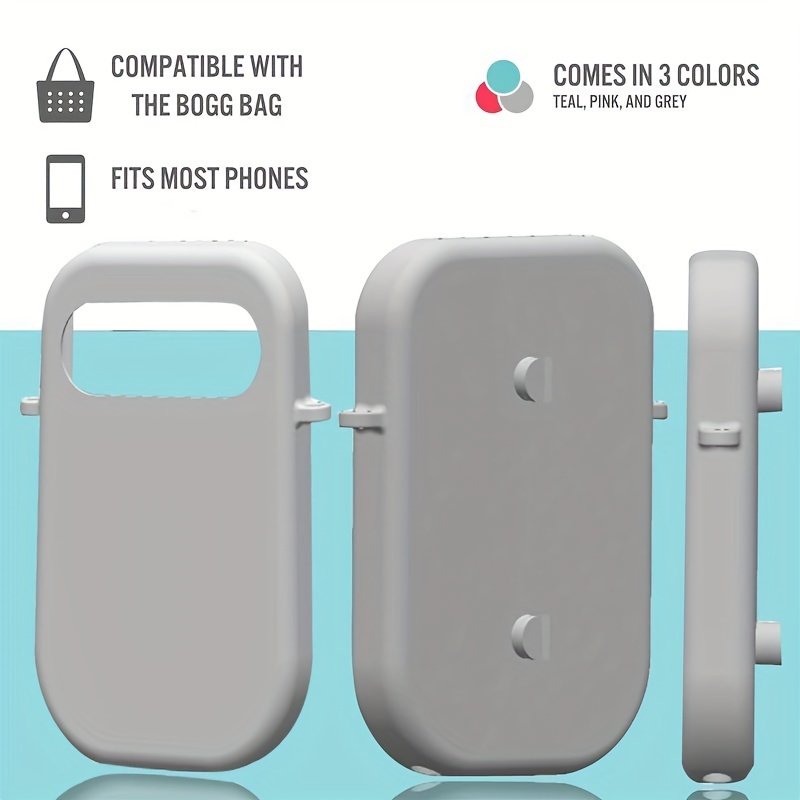  Phone Holder Compatible with Bogg Bag, Silicone Cell