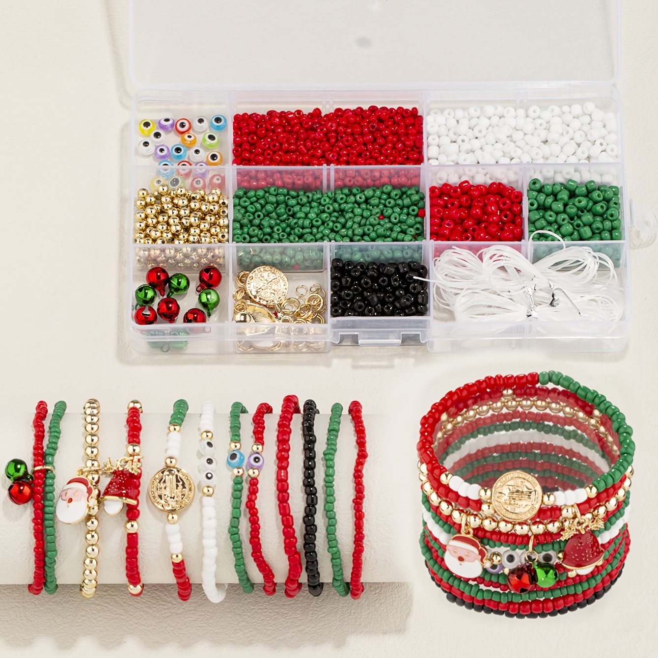 Colorful Beaded Making Sushi Rice DIY Bracelet Making Kit For Girls  Handmade Friendship Braces Perfect Christmas Gift From Meetaccessories,  $15.88