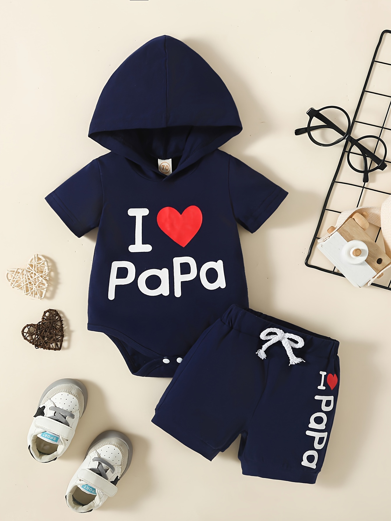 Pijama Bebé me encanta mi Papá 0-3 meses