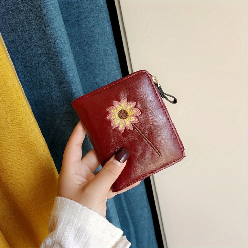 Image of 2023 New Women's Wallet Fashion Ins Simple Small Fresh Zipper Student Wallet 0 Wallet