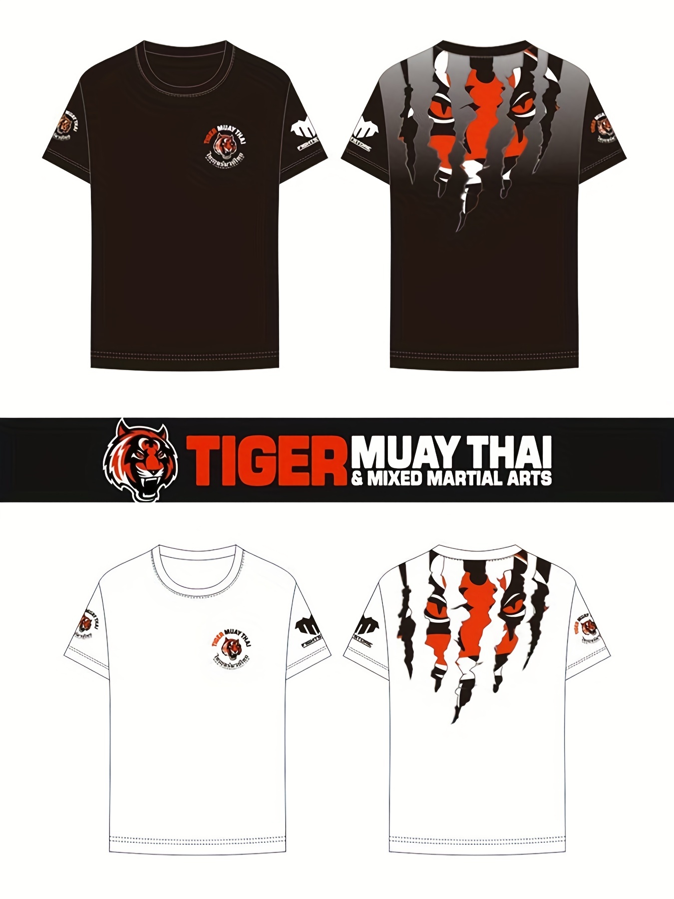 Tiger with claw marks' Men's T-Shirt