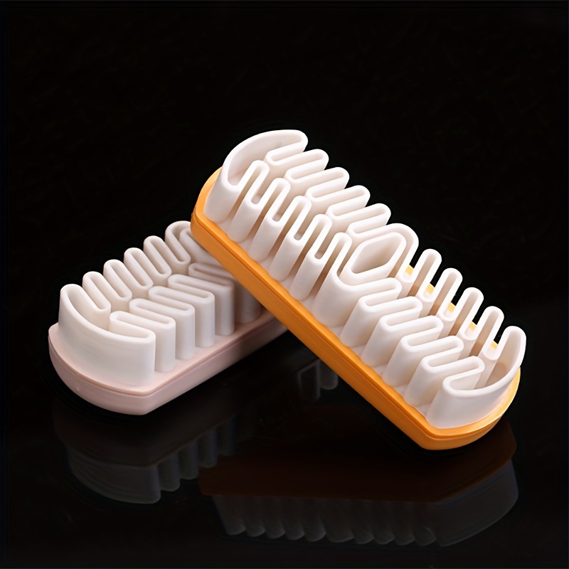 Magic Silicone Crepe Suede Leather Cleaning Brush For Shoes - Temu