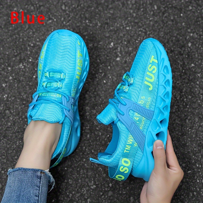 Women's Letter Graphic Running Shoes Lightweight Casual Sneakers