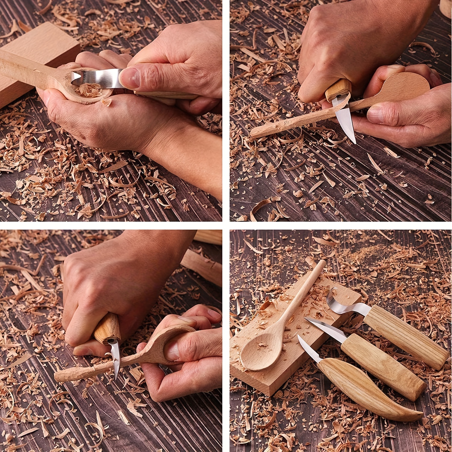 Whittling Tools, Materials and Equipment Series 