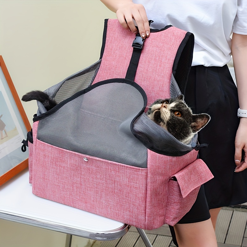 Breathable Dog Carrier Bag Small Dogs Cats Comfortable Pet - Temu Canada