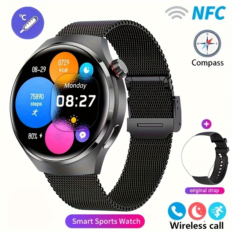 2023 New Watch GT4 PRO Smart Watches GpsTrack Bluetooth Call IP6