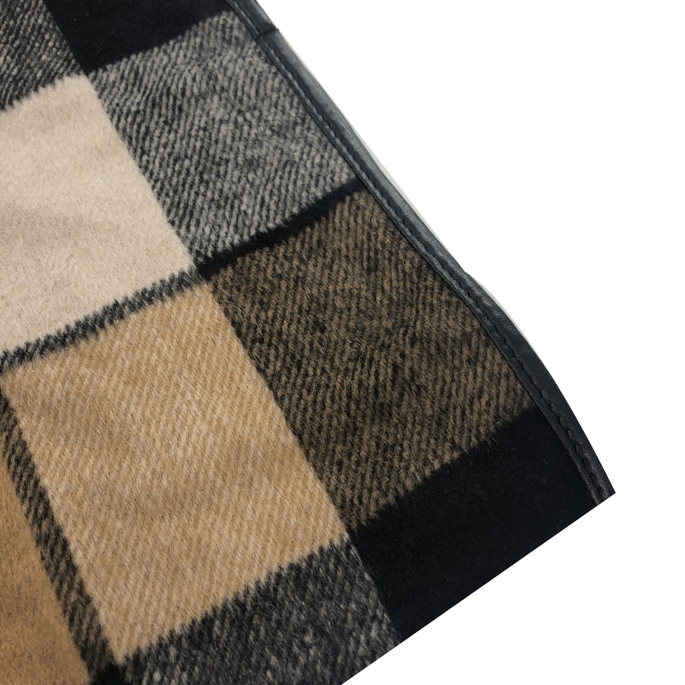 73 0cm Large Warm Shawl Woolen Plaid Coat Vintage Thick Cape