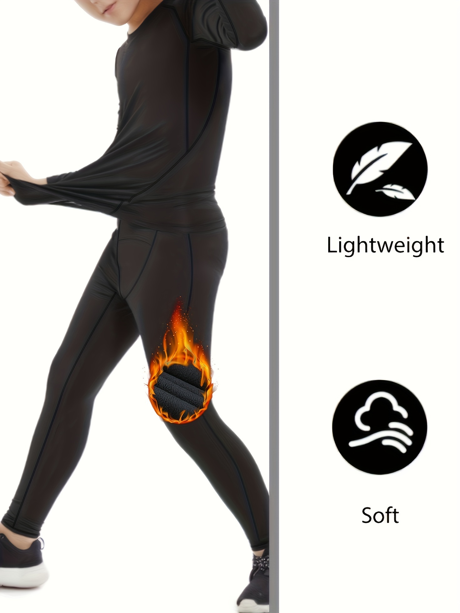 DEVOPS 2 Pack Youth & Boys Thermal Compression Baselayer