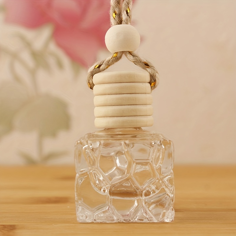 Empty Clear Frosted Glass Aroma Bottle Hanging Aromatherapy Essential Oil  Glass Bottles Car Perfume Bottle 6ml Wholesale From 104,66 €