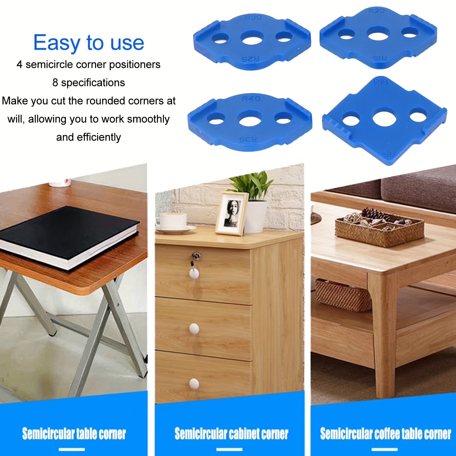 Corner Radius Jig Router Templates Jig Radius Corners - Temu