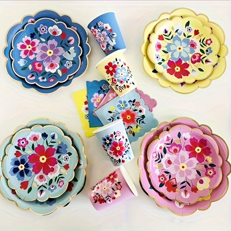 Afternoon tea outlet paper plates