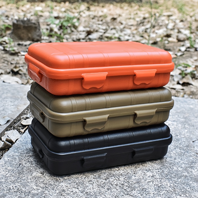 Outdoor Waterproof Shockproof Storage Box Airtight Emergency - Temu