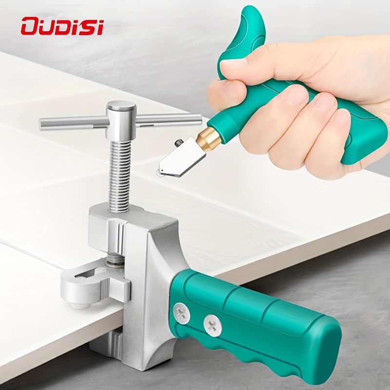 2 in 1 Glass Tile Cutter Breaker with Oiling Hole, Manual Hand Tool for  Home DIY Cutting Breaking Glass, Mirror, Ceramic Tile, Glazed Tile (Type A)