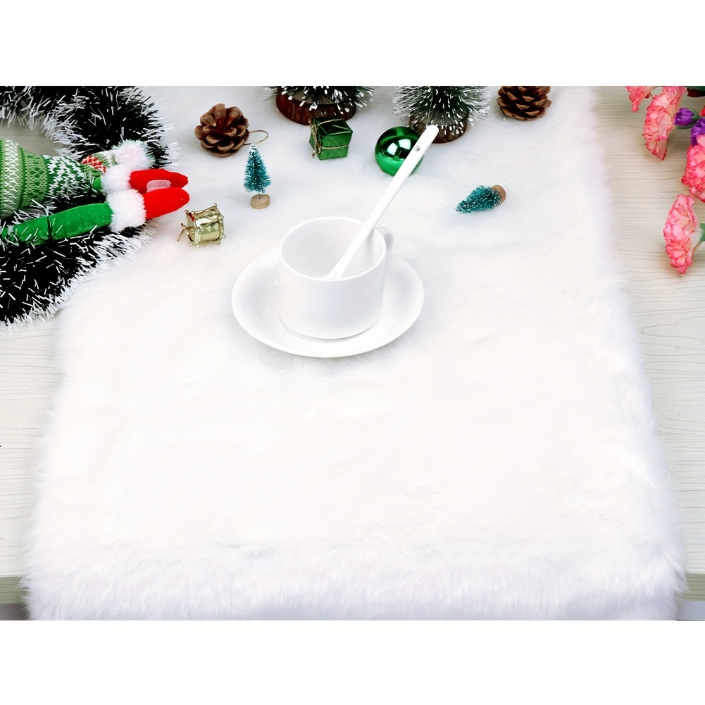 Christmas Table Runner Snowy White Table Runner Christmas Temu