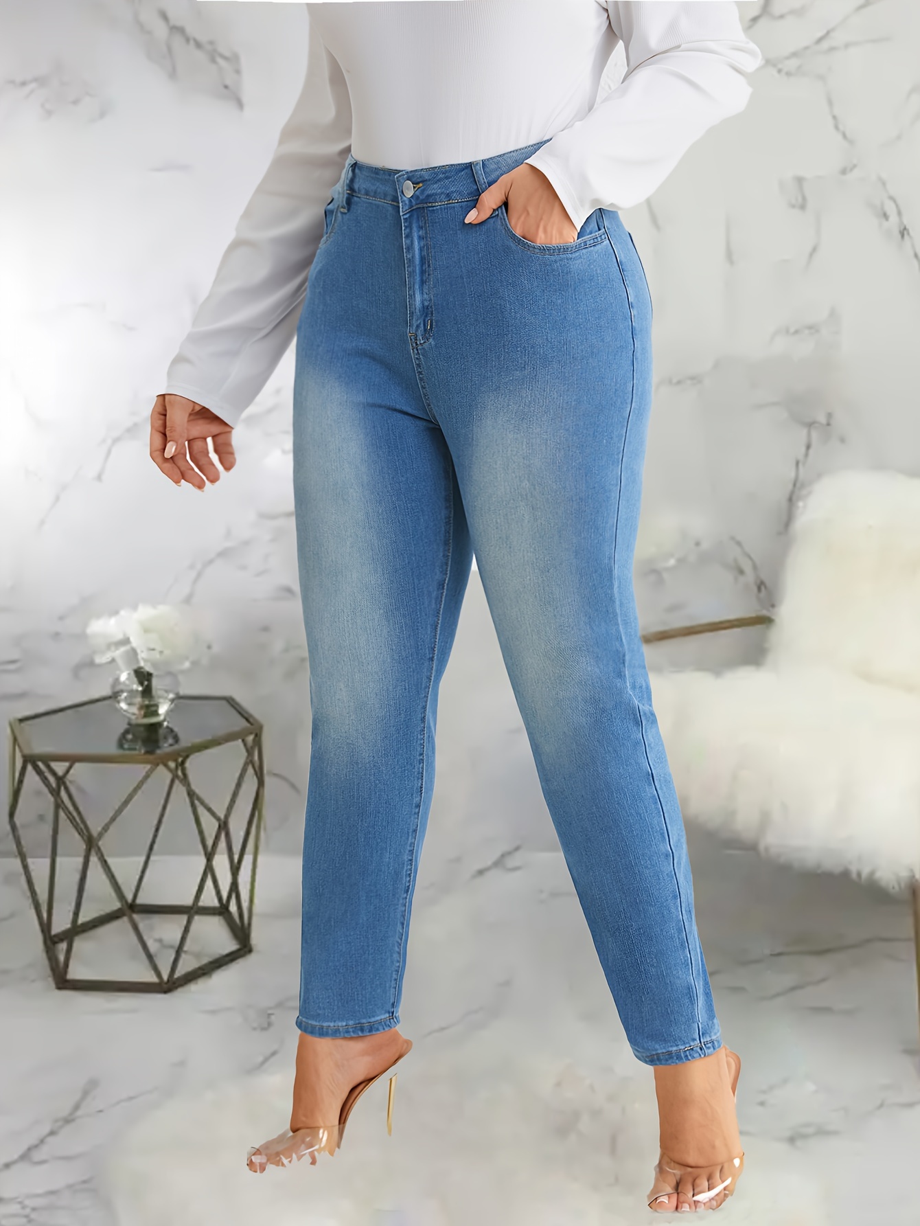 Basic edition plus deals size jeans