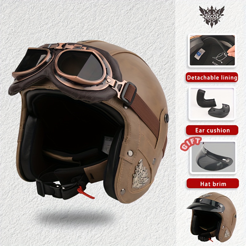 Housse de casque de moto drôle de couverture de casque de moto manc