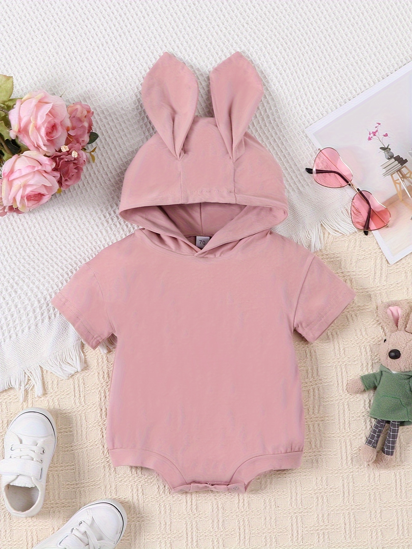 Baby bunny best sale onesie with ears