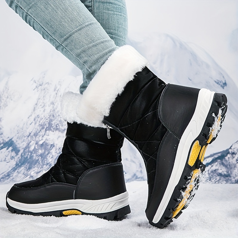 Women's Waterproof Snow Boots Winter Warm Hiking Boots