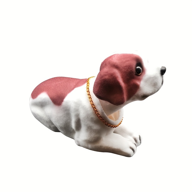 Car Ornament St. Bernard's Dog Design Resin Head Shaking Dog - Temu