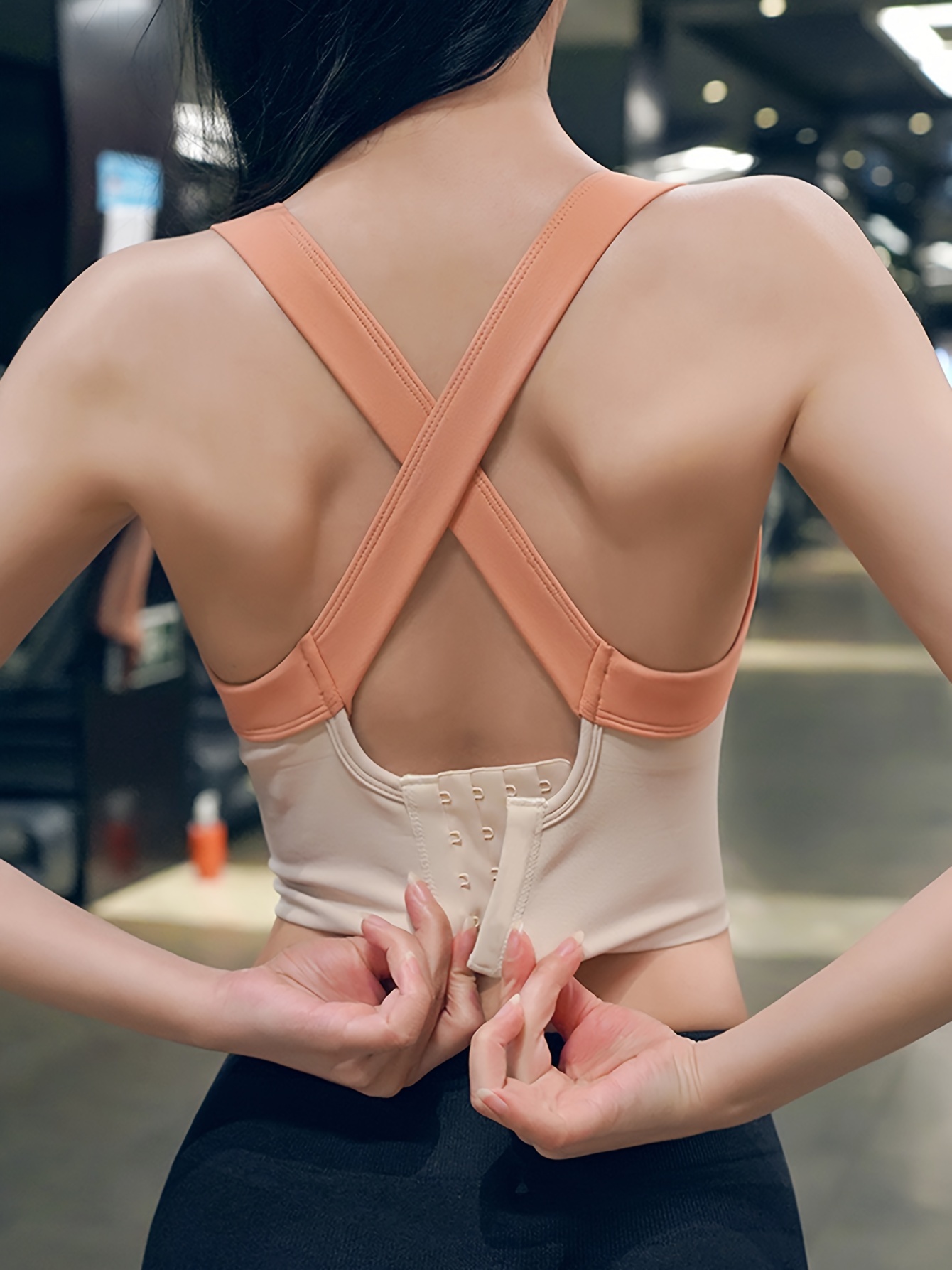 Runner's Bra: High Impact Support with Unique Strap Design