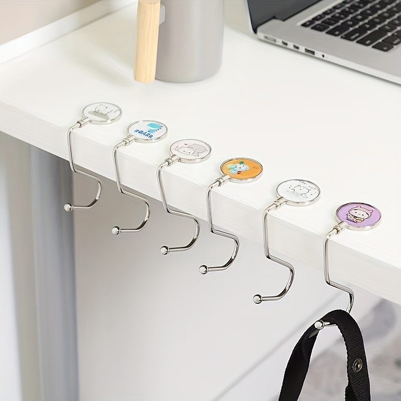 Portable S shaped Stainless Steel Desk Hook Perfect For - Temu