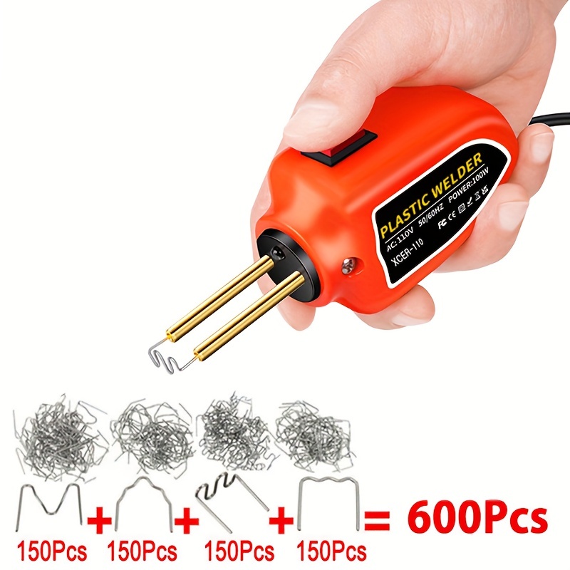 150W Plastic Welder 2 In 1 Welding Kit Plastic Repair Welder 600PCS Hot  Stapler