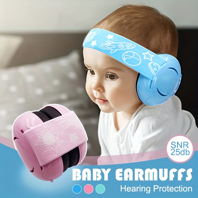 BOAOBOYO Auriculares con cancelación de ruido para niños, auriculares para  bebés con diadema ajustable, protección para los oídos del bebé