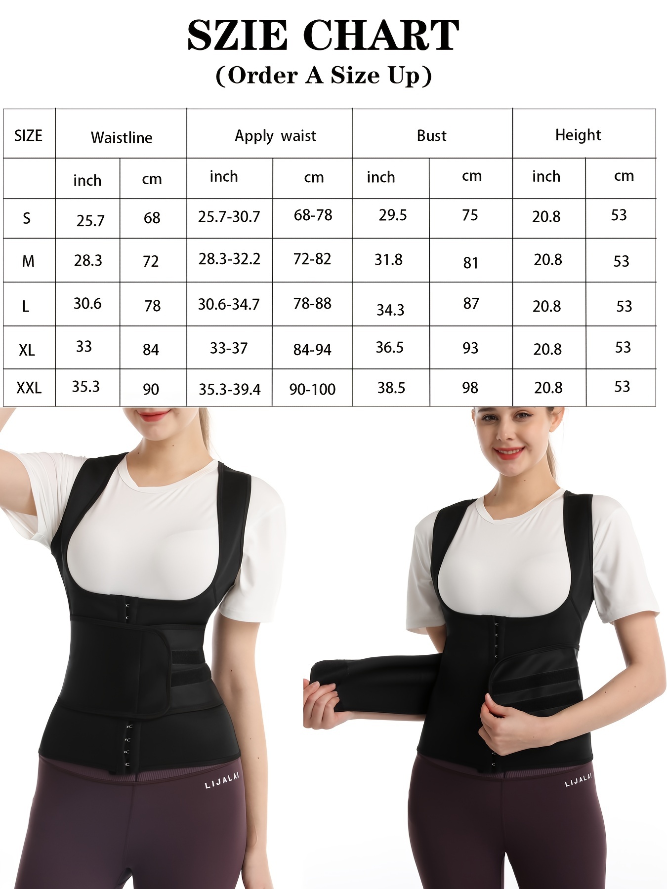 Women's Tummy Control Chest Shaping Tank Top Three Rows Hook - Temu Mexico