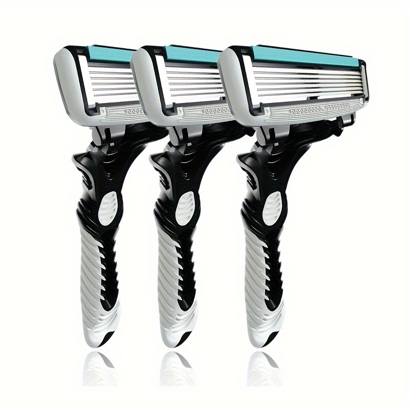 Safety 6 Layers Razor Shaver 1 Porta Rasoio + 4/7/13 Testine - Temu Italy