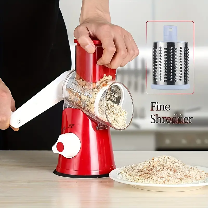 Cheese Grater With Handle Household Cheese Grater Manual - Temu