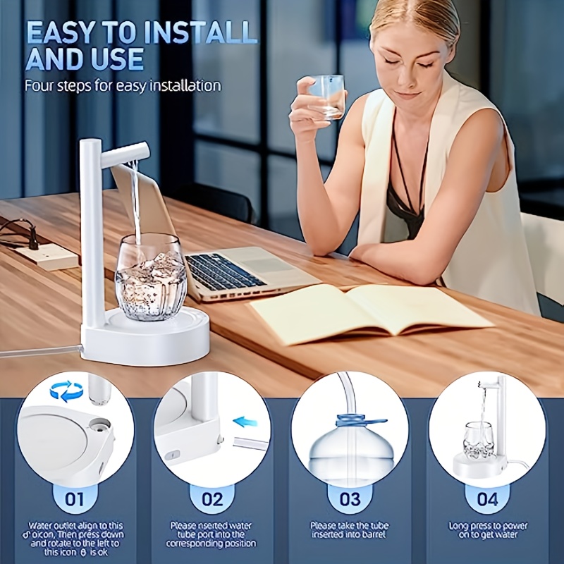 Electric Water Dispenser Instant Hot Drinking Machine Desktop Fast