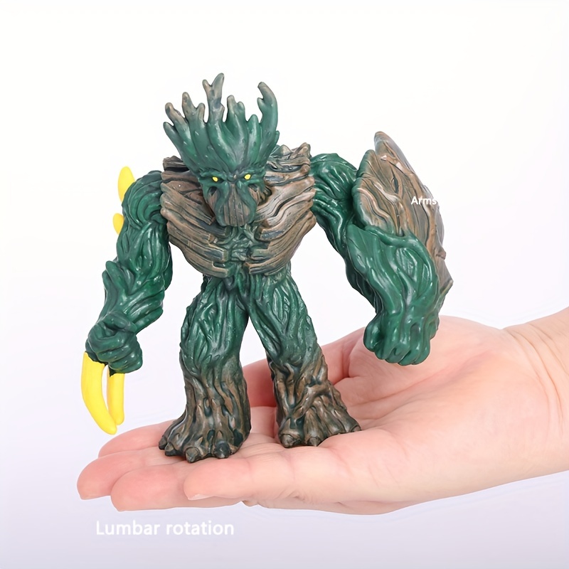 Simulation Monster Werewolf Yeti Model Action Figures Home Decoration  Snowman Wolf Man Figurines Ornament Toys For