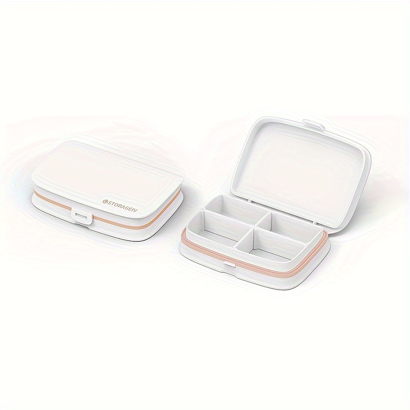 SUNFICON Daily Pill Box Organizer Container Portable Travel