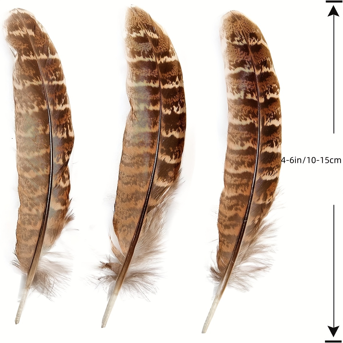 Natural Pheasant Feathers 4 Style For Diy Craft Home Party - Temu