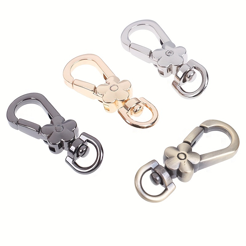Alloy Swivel Clasp Trigger Snap Hooks Flower Lanyard With - Temu