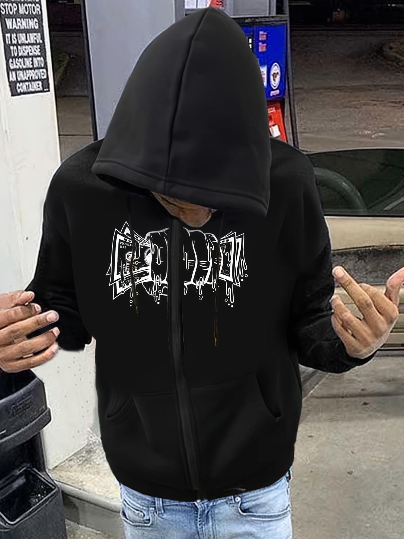 Anuel AA Impreso Sudaderas con capucha Sudadera Sudadera Real Hasta La  Muerte Casual Traje Traje Hombres Mujer Ropa Anime Sudadera con capucha