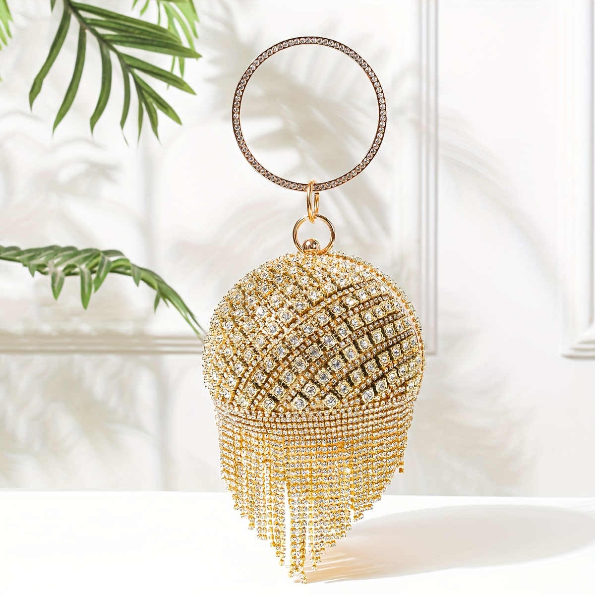 Glitter ball bag hot sale