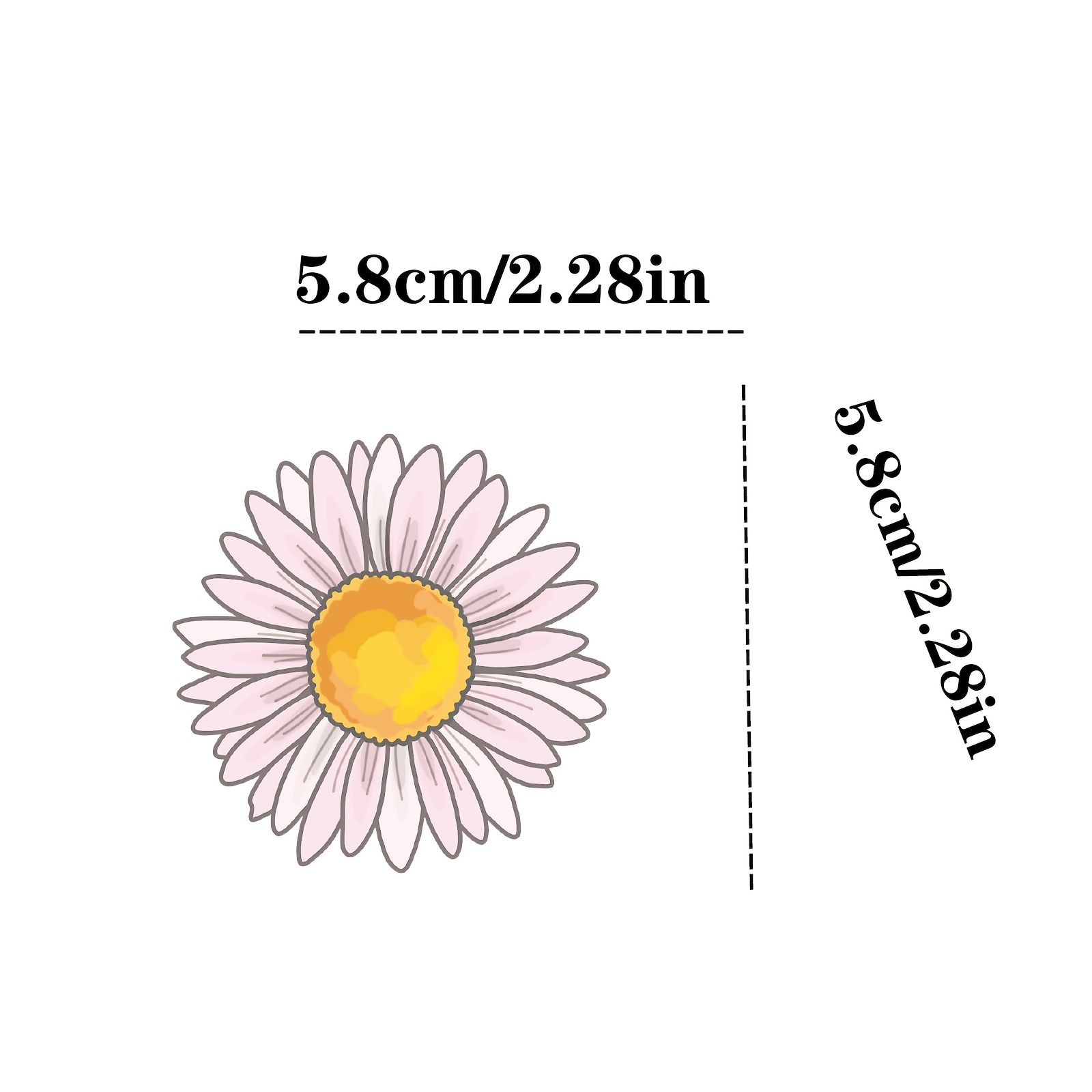 Aesthetic Flower' Sticker