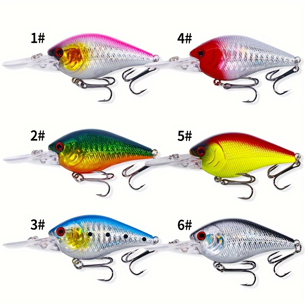 Minnow Fishing Lure Set Wobbler Crankbait Isca Artificial - Temu