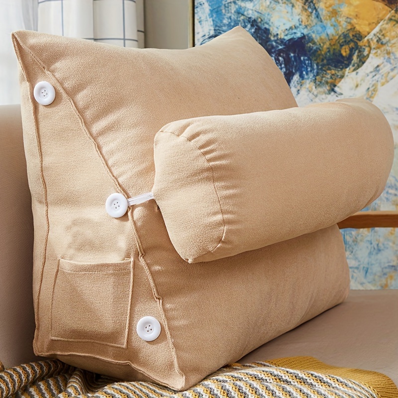 1pc Cuscino Da Letto Per Comodino Cuscino Da Letto Per Dormitorio Cuscino  Da Lettura Grande Schienale Cuscino Da Divano Per Vita Cuscino Da Divano  Per Soggiorno Decorazione Per La Casa - Temu