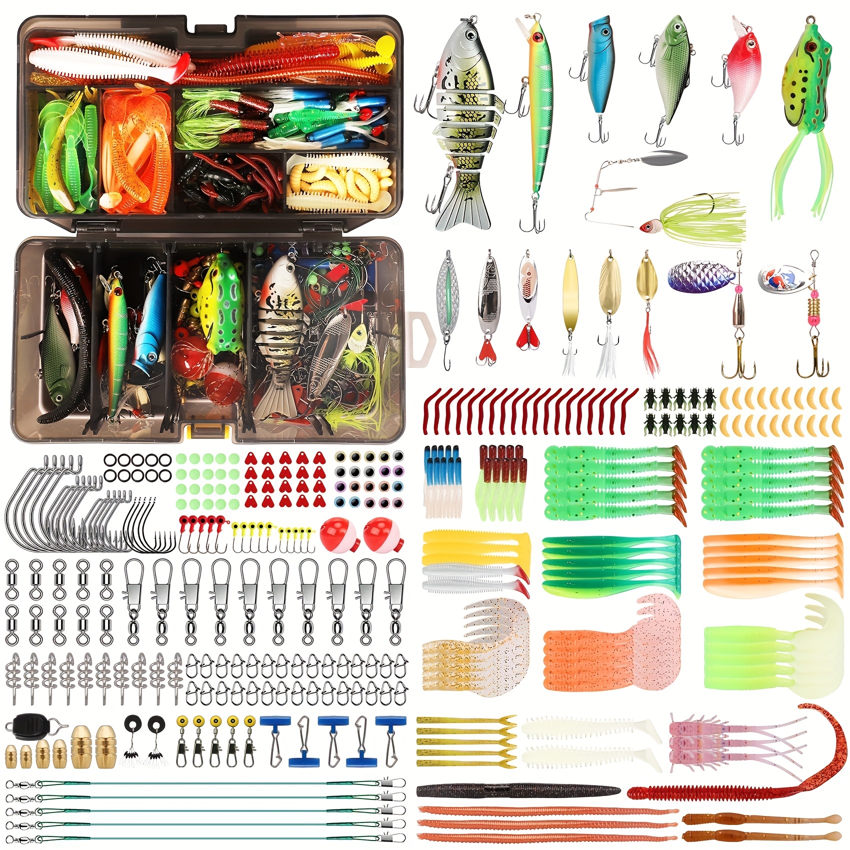Fishing Accessories Kit Fishing Tackle Box Tackle Included - Temu