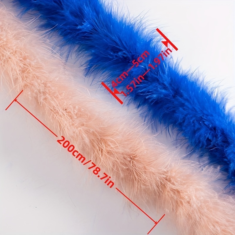 Unbranded Feather Decor Feather Strip Feather Boa Strip Diy Feather Strip Diy Feather Boa Strip